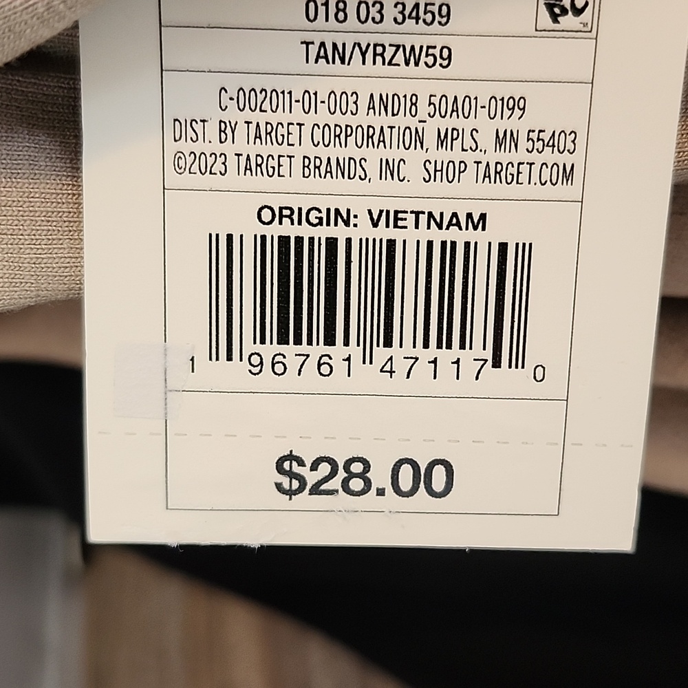 Tan Long Sleeve Dress, Xs - Picture 7 of 13